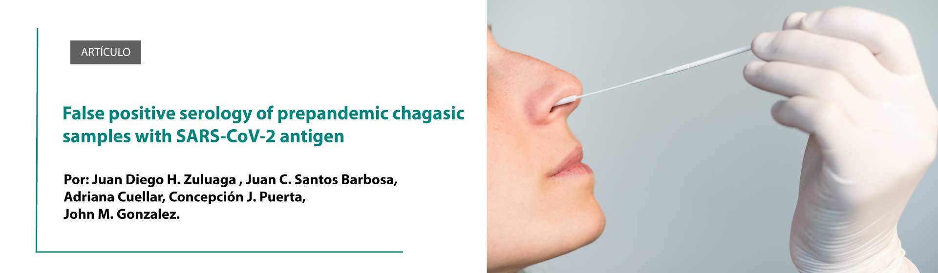 False positive serology of prepandemic chagasic samples with SARSCoV2
